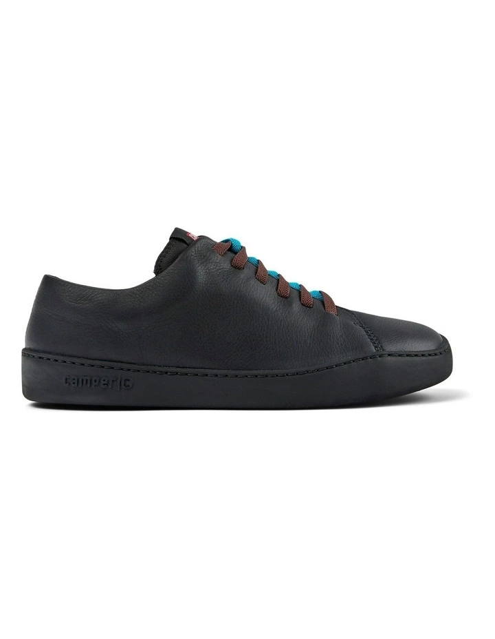 K100855 Peu Touring Twins Trainers in Black image 2