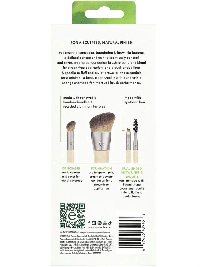 Conceal, Enhance & Sculpt Brush Trio in Natural image 3