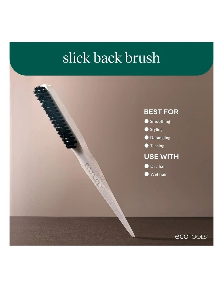 Slick Back Brush in White image 4