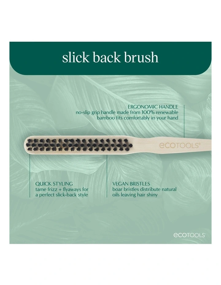 Slick Back Brush in White image 6