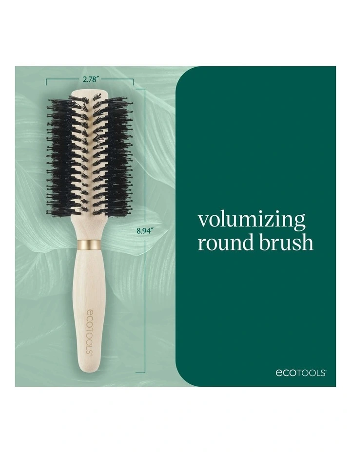 Volumizing Round Brush in Cream image 4
