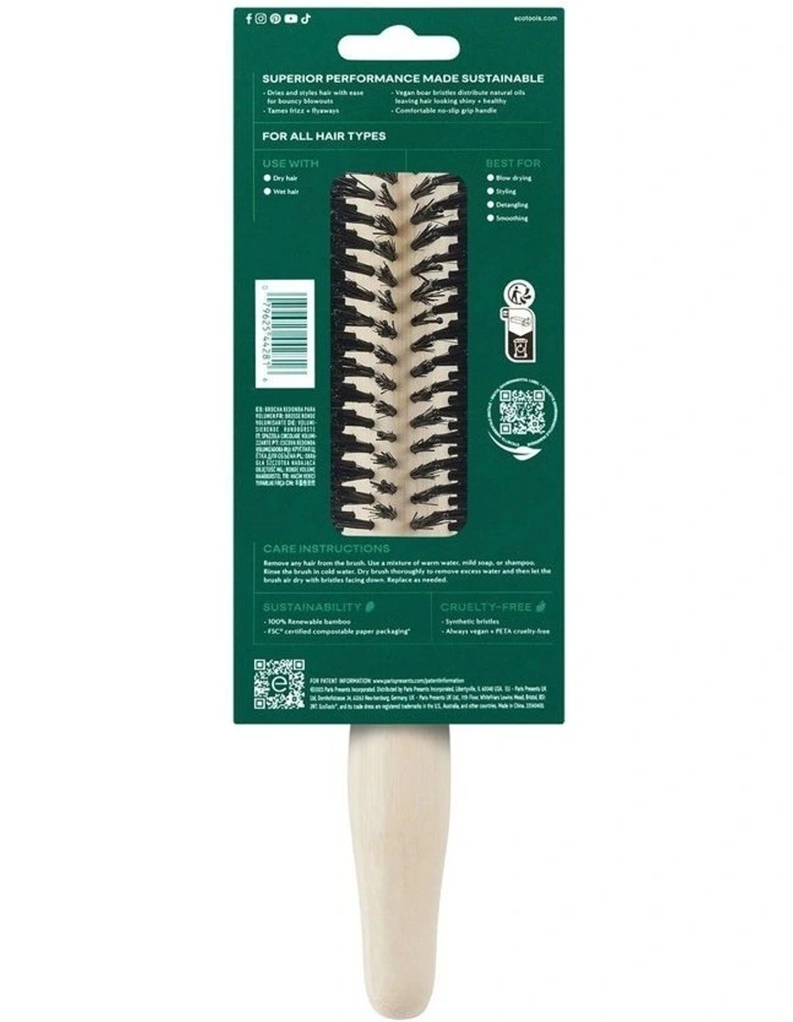 Volumizing Round Brush in Cream image 7