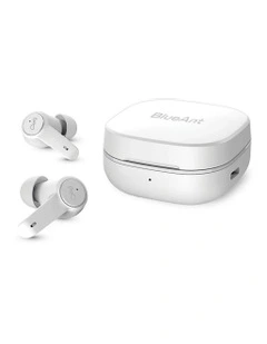 Pump AIR Active Noise Cancelling 2 True Wireless Earbuds in White