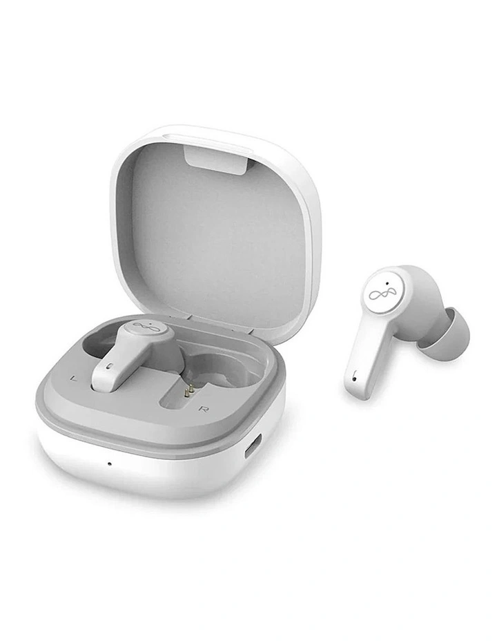 Pump AIR Active Noise Cancelling 2 True Wireless Earbuds in White image 5
