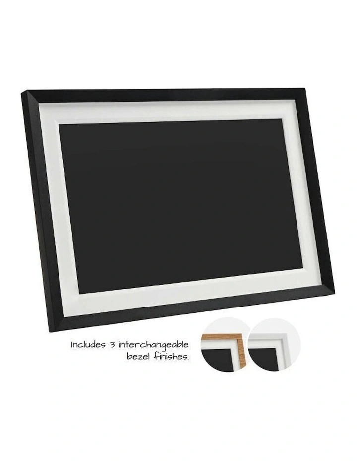 Frameo Frames 10.1 w/ 3 X in Black image 1