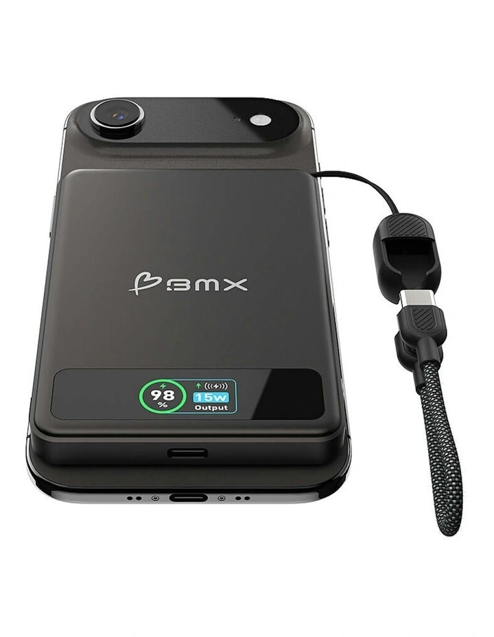 Solid Safe Magnetic Power Bank 5K in Black image 2