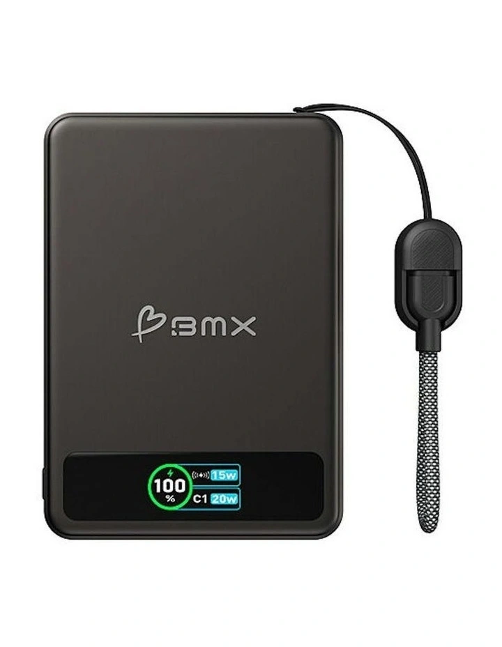 Solid Safe Magnetic Power Bank 5K in Black image 5