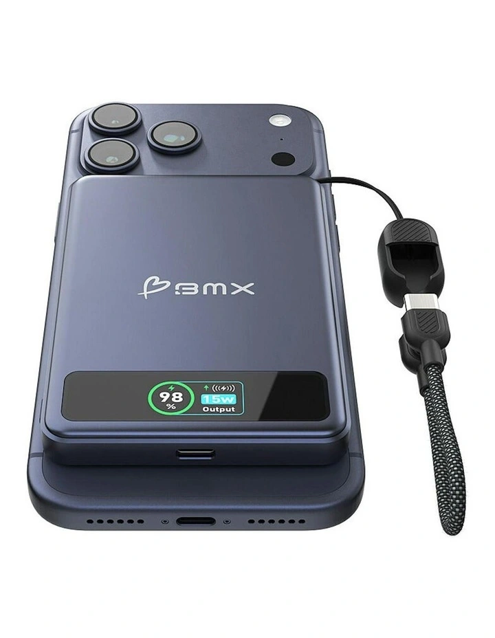 Solid Safe Magnetic Power Bank 5K in Blue image 2