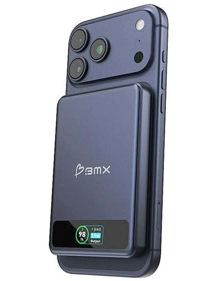 Solid Safe Magnetic Power Bank 5K in Blue image 4