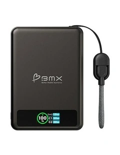 SolidSafe Magnetic Power Bank 10K in Black