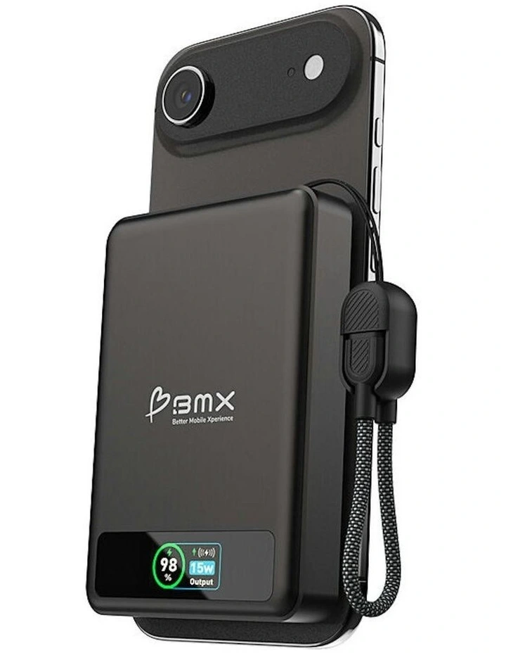 SolidSafe Magnetic Power Bank 10K in Black image 3