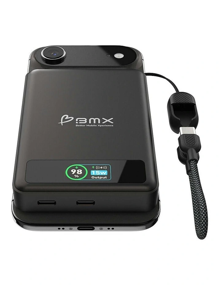 SolidSafe Magnetic Power Bank 10K in Black image 4