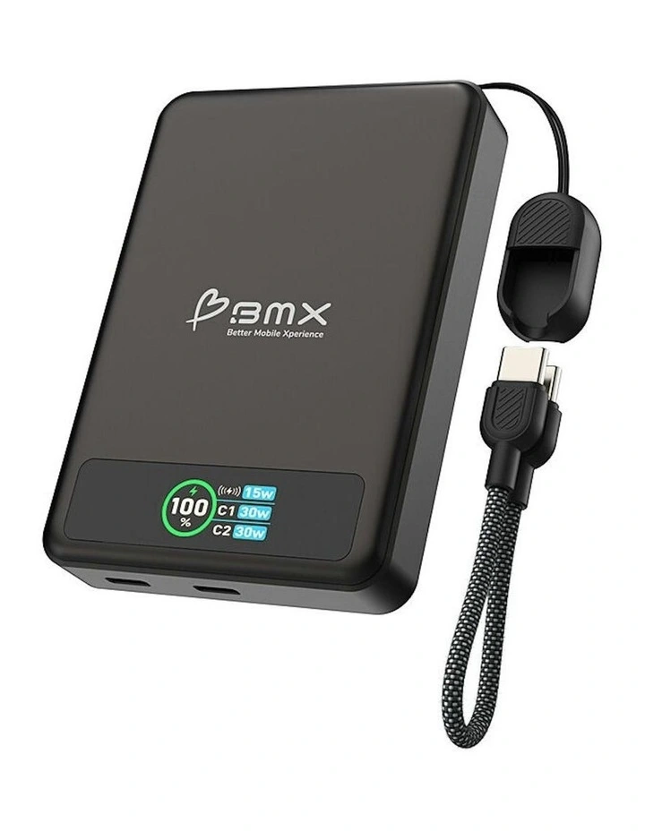 SolidSafe Magnetic Power Bank 10K in Black image 5