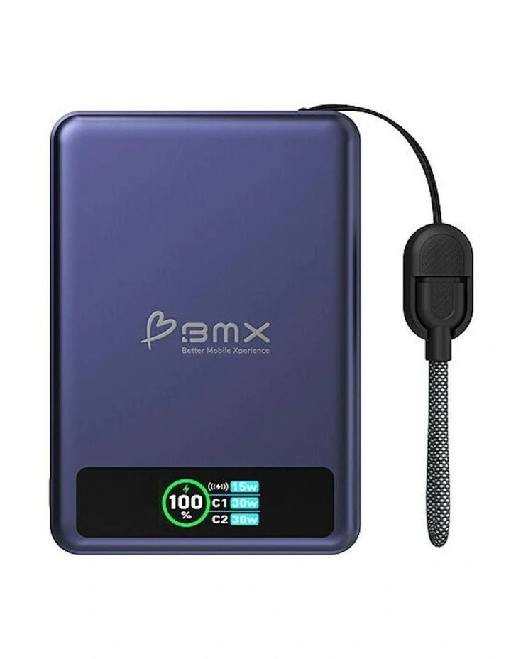 SolidSafe Magnetic Power Bank 10K Blue image 5