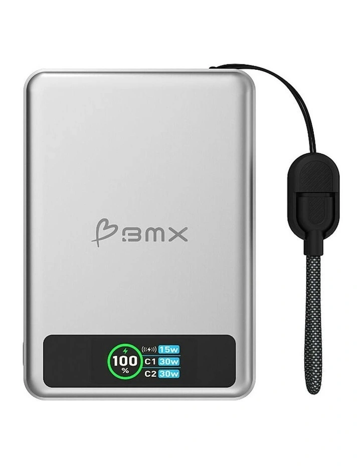 SolidSafe Magnetic Power Bank 10K in Silver image 5