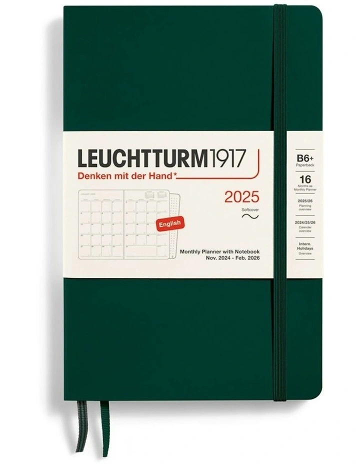 Monthly Planner With Notebook 2025 inForest image 2