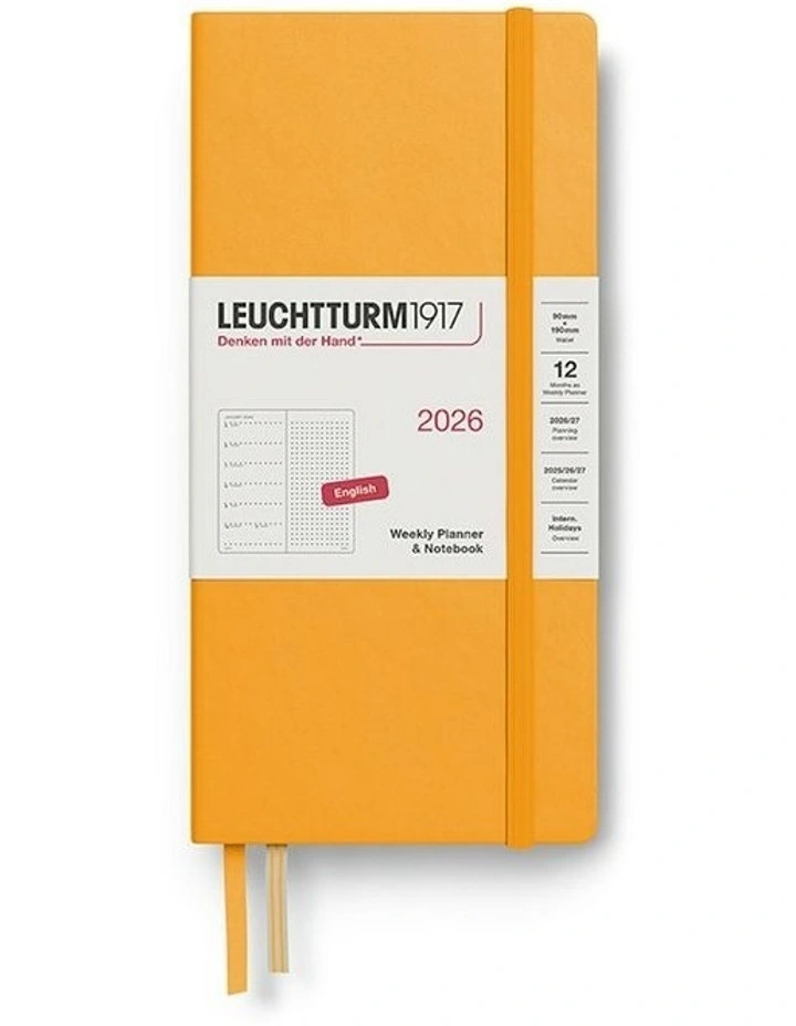 Weekly Planner & Dotted Wallet (B6+ x A6) 2026 Notebook in Forest Green image 1