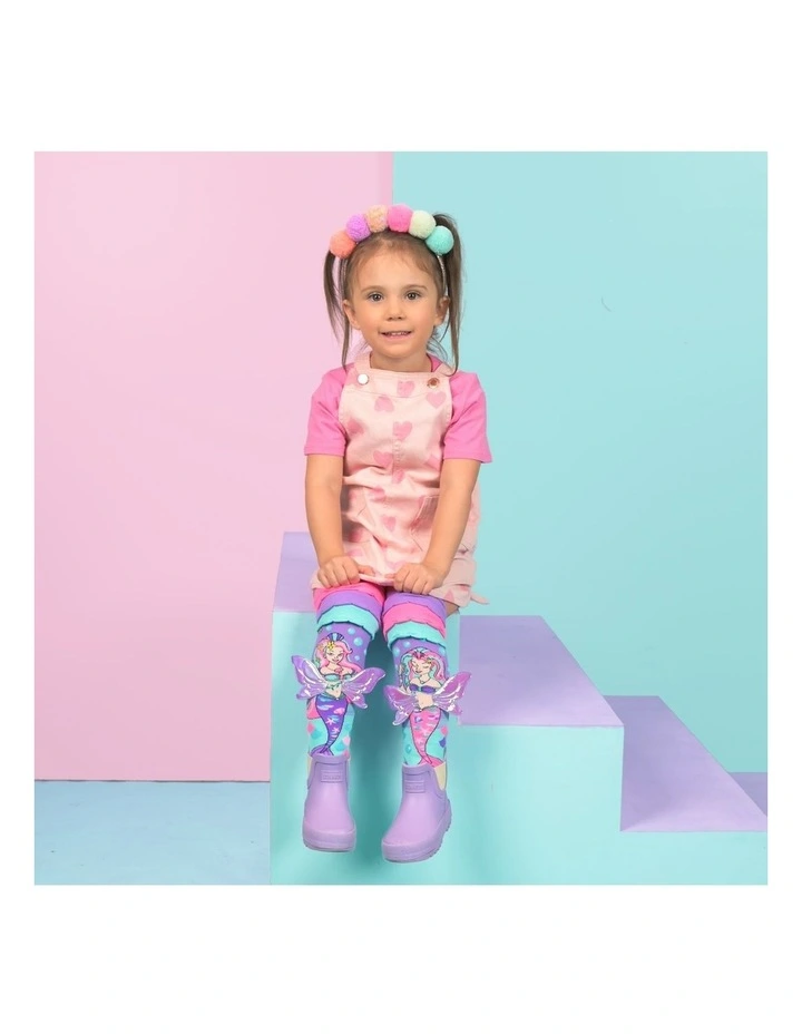 Mermaid Vibes Socks in Multi image 3