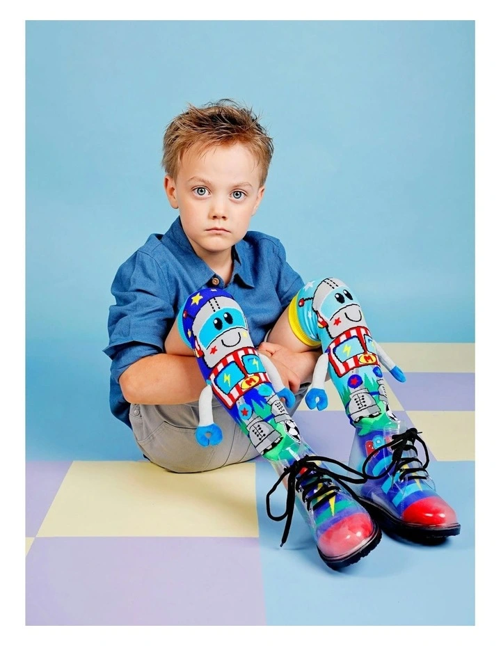 Robot Socks in Multi image 2