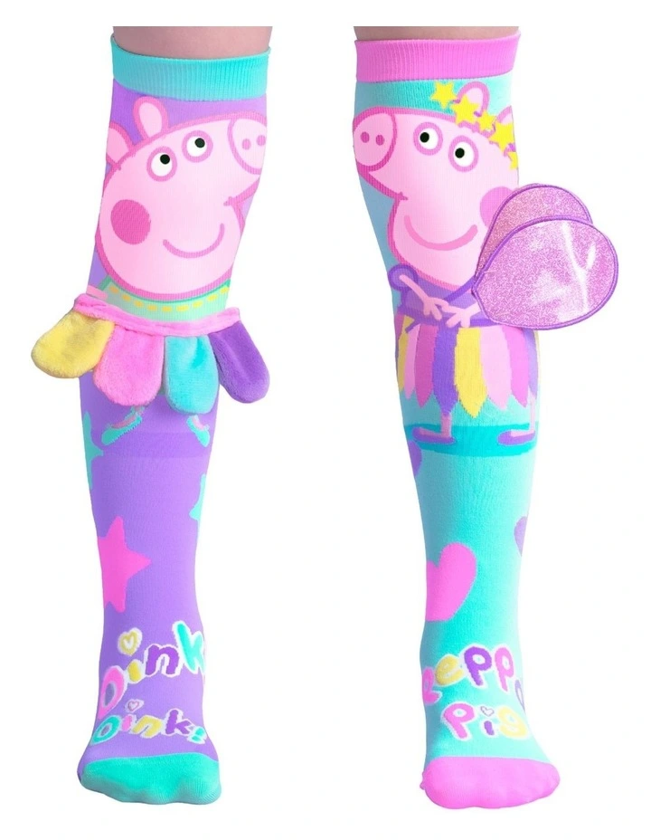 Peppa Pig Fairy Socks in Multi image 1