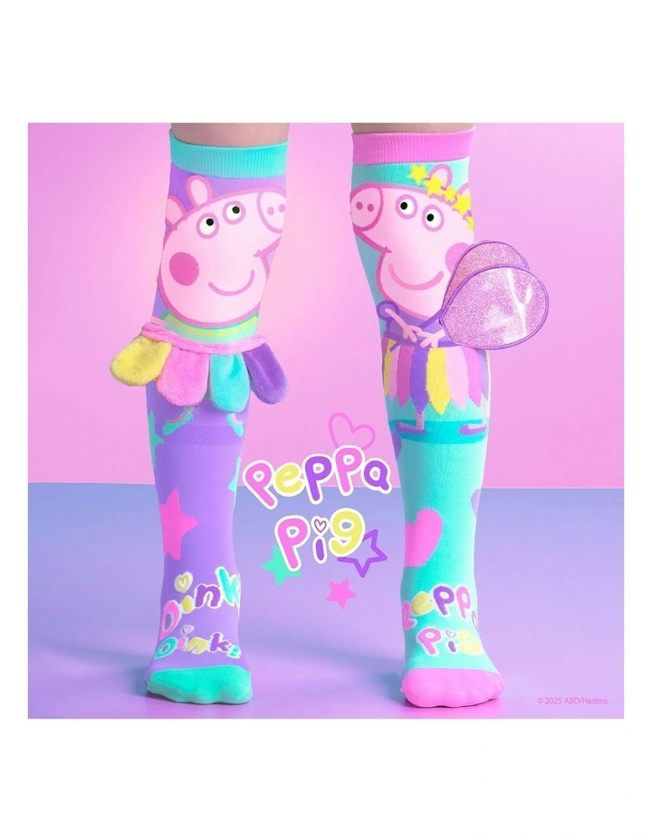 Peppa Pig Fairy Socks in Multi image 2
