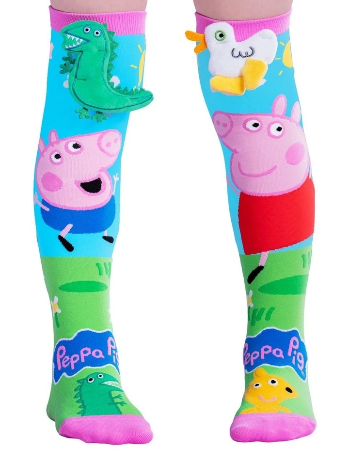 Peppa Pig And George Socks in Multi image 1