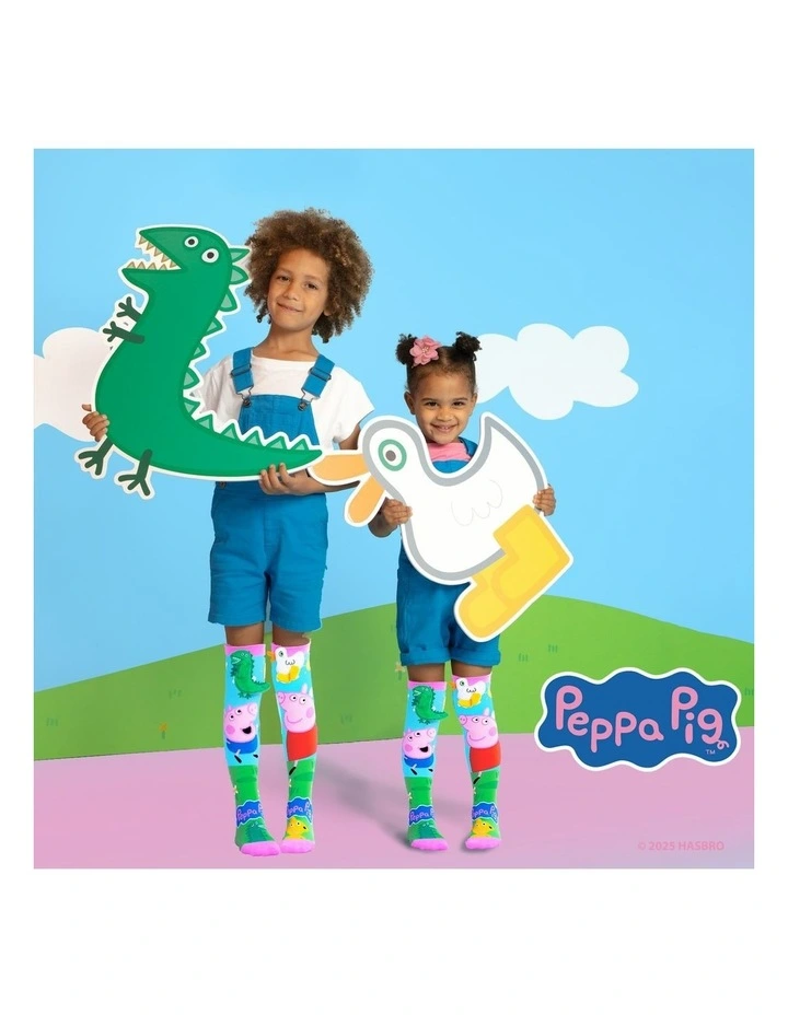 Peppa Pig And George Socks in Multi image 4