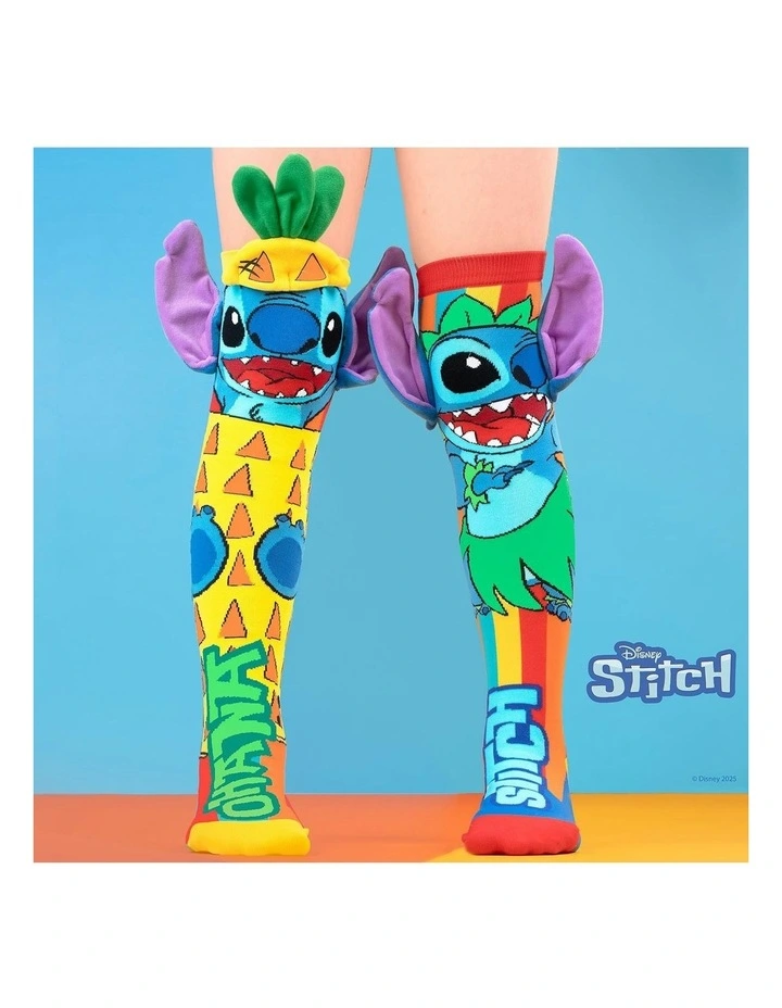 Stitch Pineapple Socks in Multi image 2