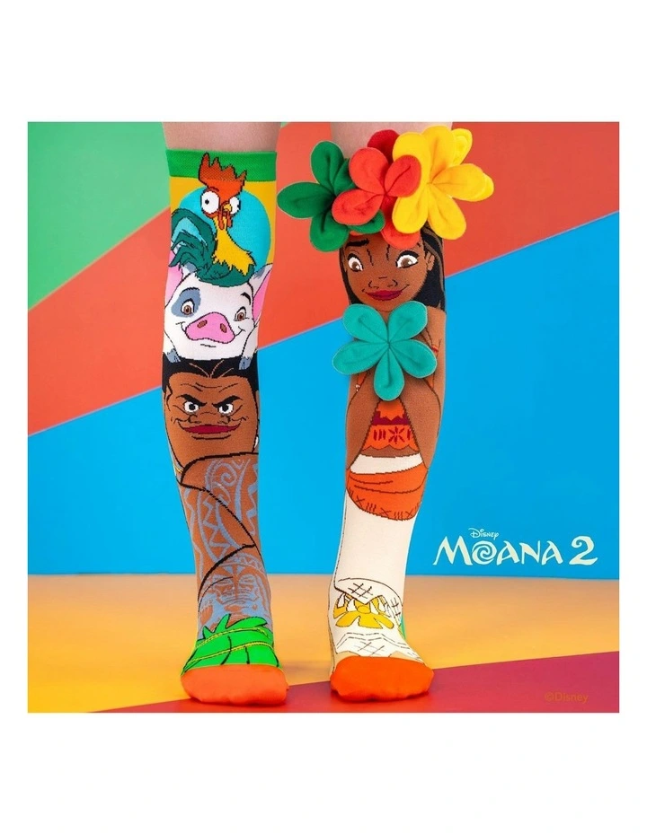 Moana Socks in Multi image 2