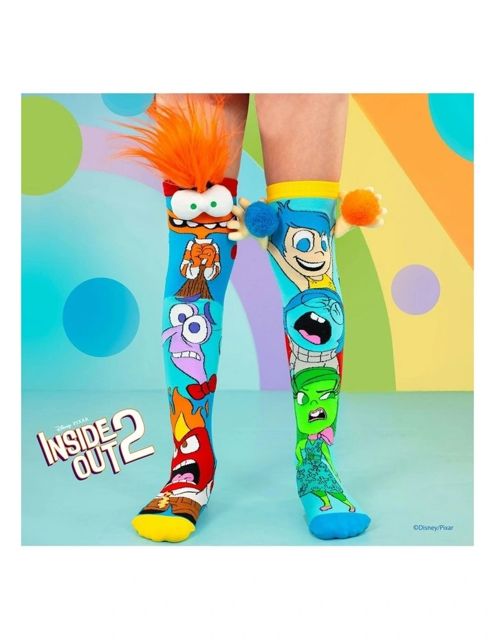 Inside Out Socks in Multi image 2