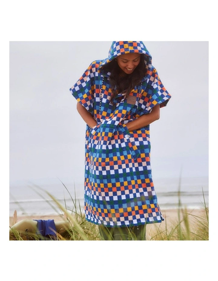 Sundown Changing Poncho in Multi image 4