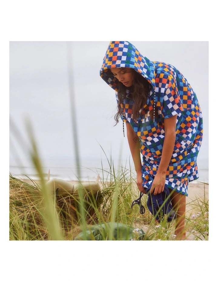 Sundown Changing Poncho in Multi image 7
