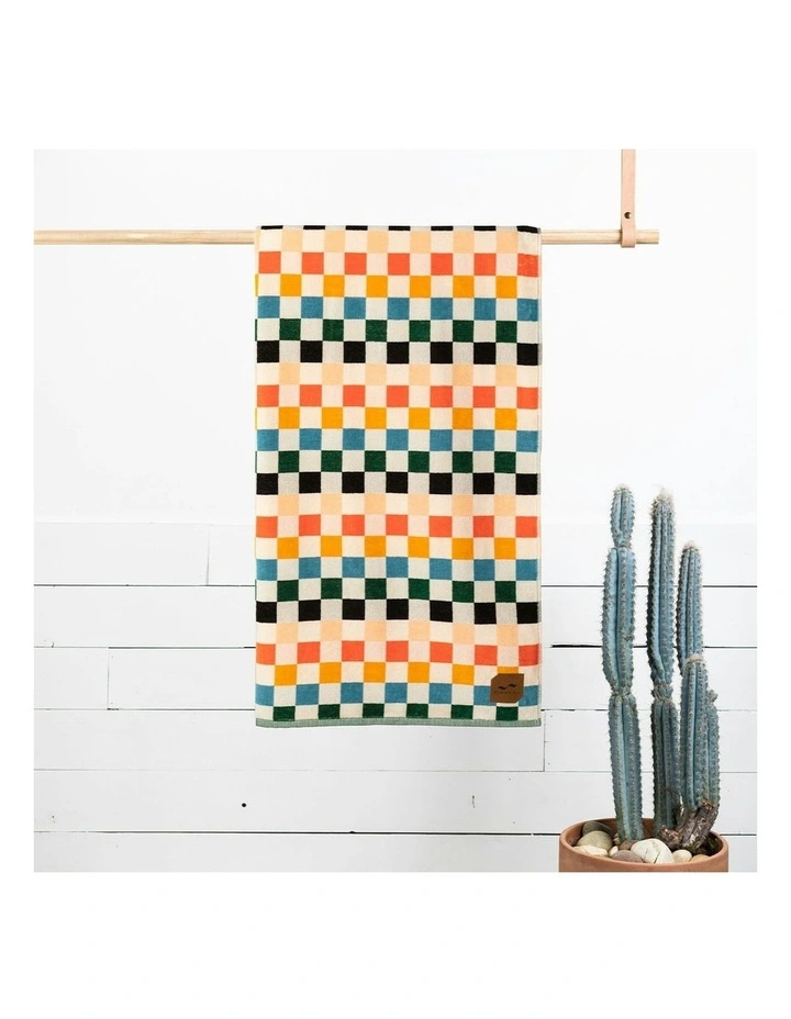Sundown Oversized Beach Towel in Multi image 7