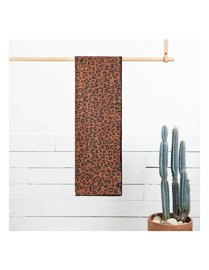 Deville Quick-Dry Towel in Brown image 1