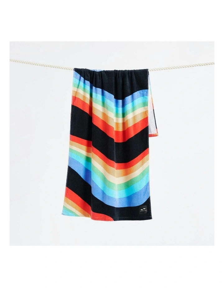 Roygbiv Beach Towel in Rainbow image 3