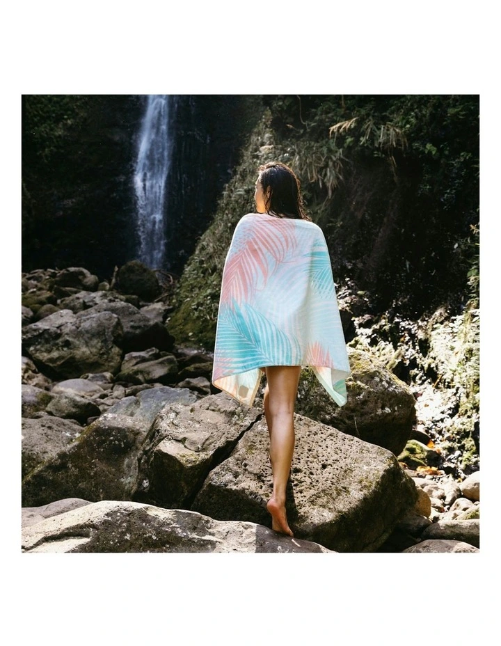 Hala Beach Towel in Blue image 2