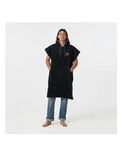 The Digs Changing Poncho in Black