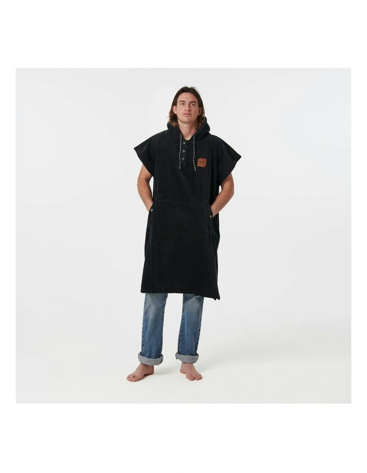 The Digs Changing Poncho in Black image 1