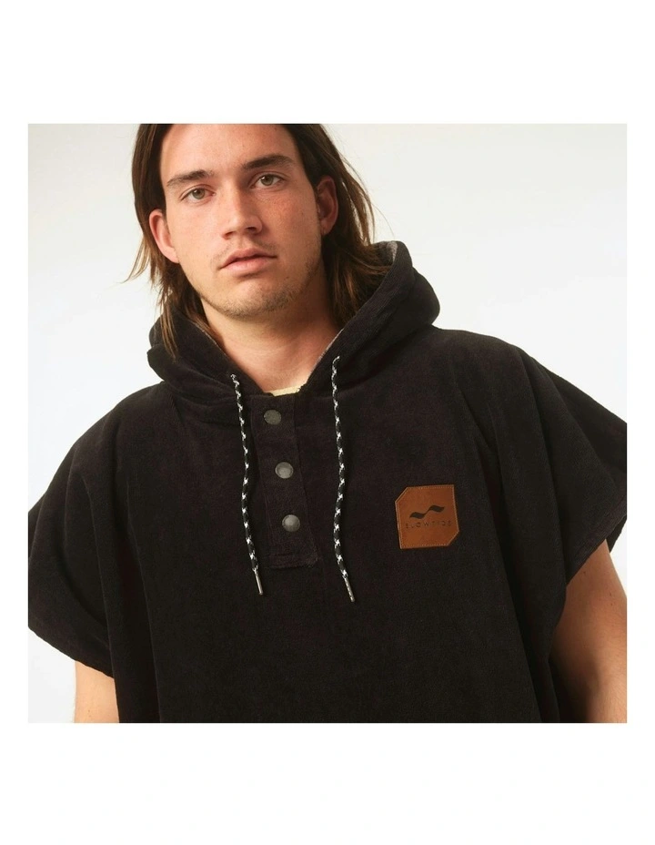 The Digs Changing Poncho in Black image 7