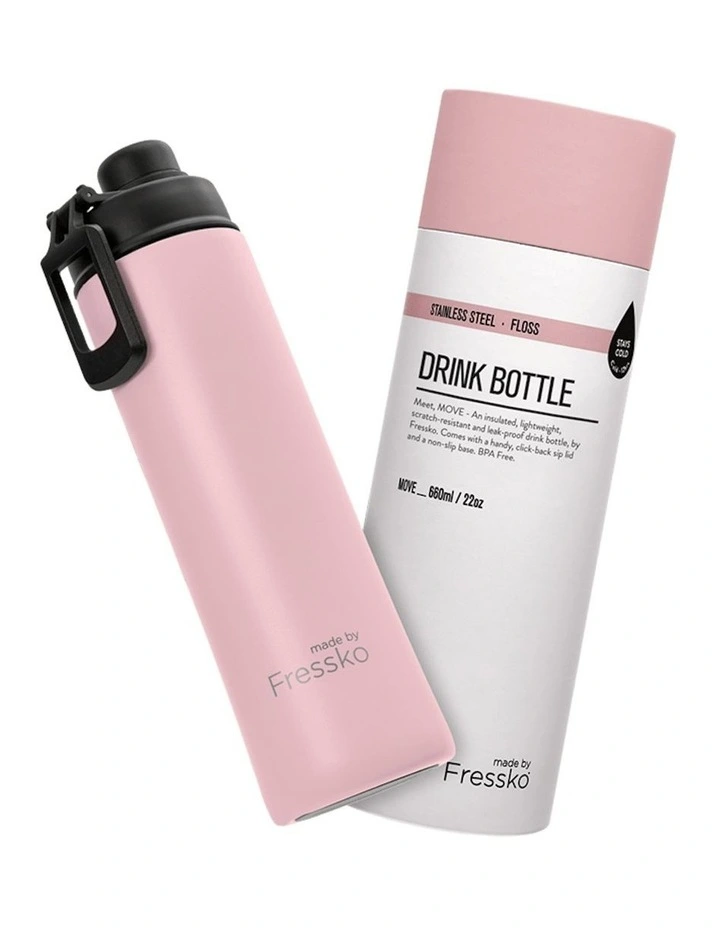 Stainless Steel Drink Bottle 660ml/22oz in Pink image 6