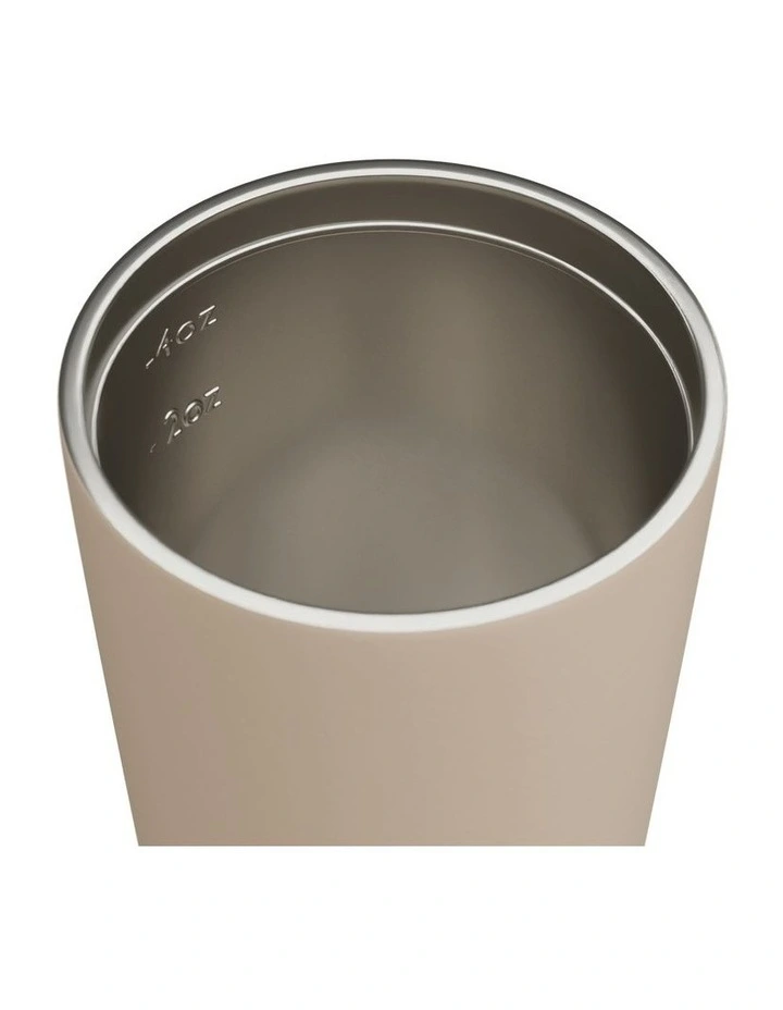 Piccolo Stainless Steel Reusable Cup 120ml/4oz in Oat image 2