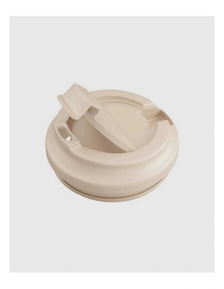 Piccolo Stainless Steel Reusable Cup 120ml/4oz in Oat image 4