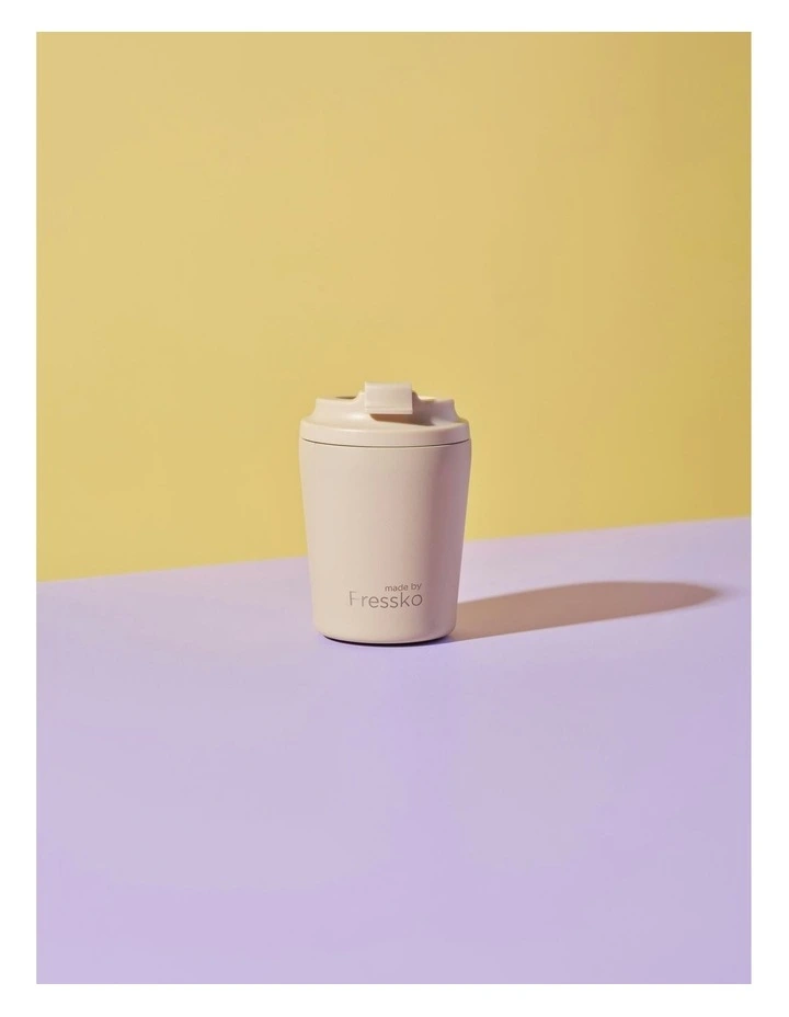 Piccolo Stainless Steel Reusable Cup 120ml/4oz in Oat image 6
