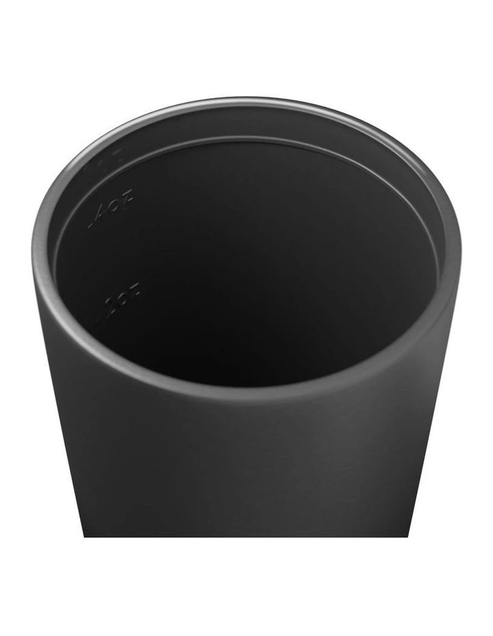 Piccolo Ceramic Reusable Cup 120ml/4oz in Coal image 2