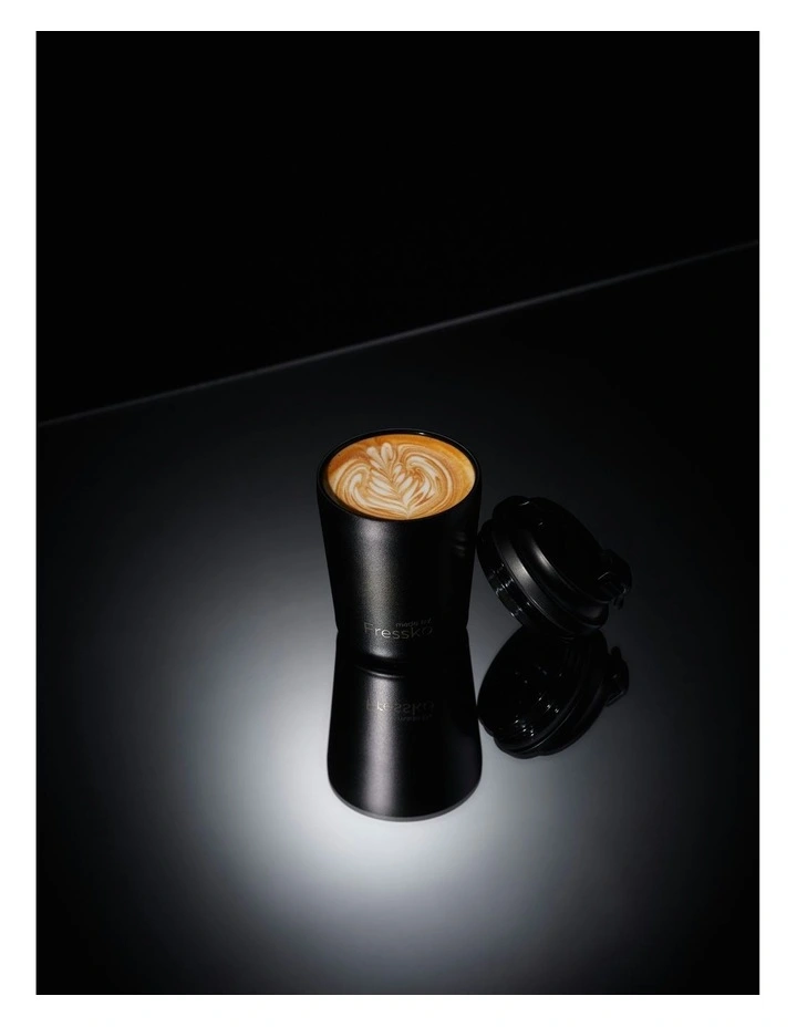 Piccolo Ceramic Reusable Cup 120ml/4oz in Coal image 3