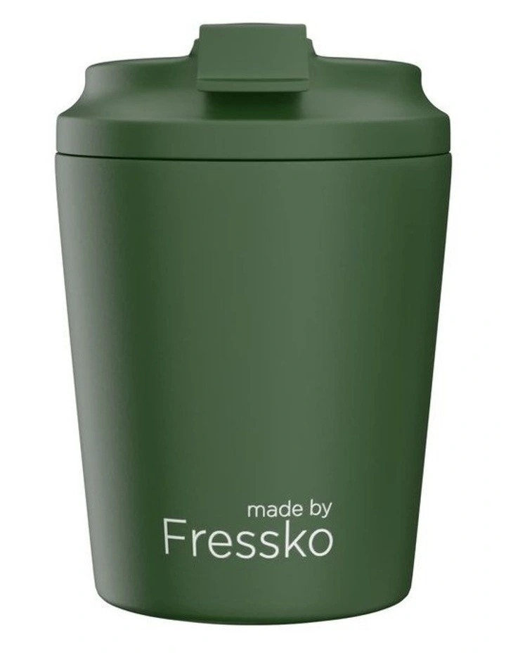 Piccolo Ceramic Reusable Cup 118ml/4oz in Khaki image 1