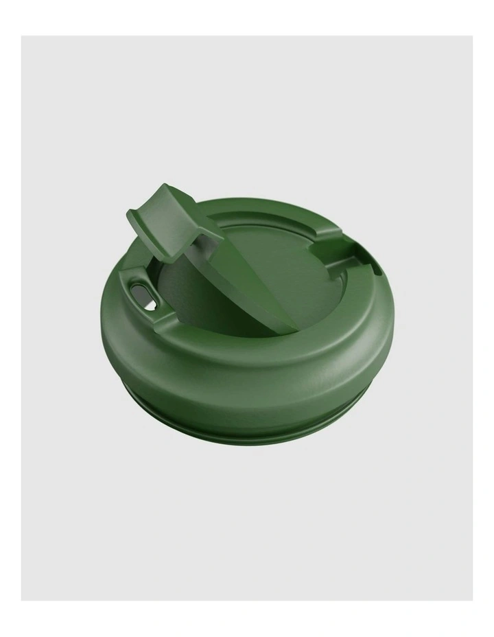 Piccolo Ceramic Reusable Cup 118ml/4oz in Khaki image 4