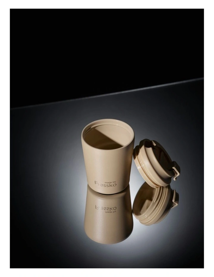 Piccolo Ceramic Reusable Cup 120ml/4oz in Oat image 3