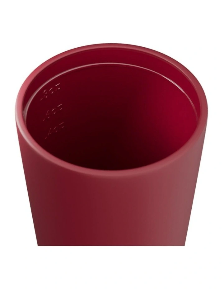 Bino Ceramic Reusable Cup 227ml/8oz in Rouge image 2