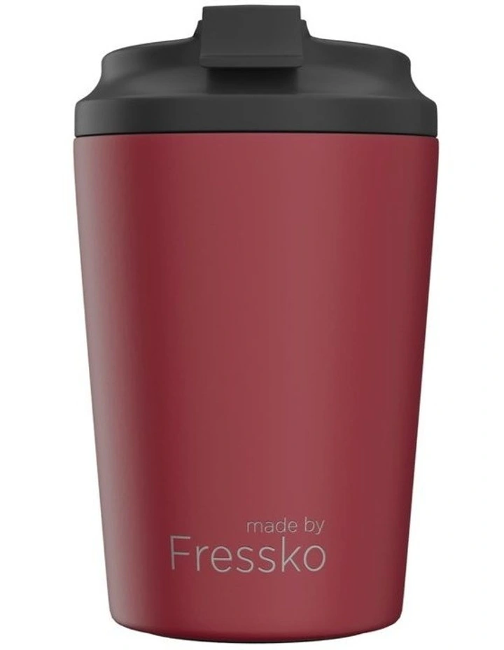 Bino Ceramic Reusable Cup 227ml/8oz in Rouge image 5